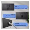 Monitor Wall Mount Adapter BracketCompatible for Samsungfor LS27R750QEWXXL LS27R750QEEXXV LS32R750UEWXXLTV Accessories(27inch) view 2