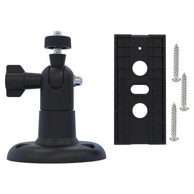 rockible Outdoor Security Camera Bracket Mount Camera Holder Practical Accessory Versatile Wall Mount Bracket for Home, Black