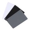 Yosoo Health Gear Grey White Balance Card 18% Exposure Photography Cards, 3 in 1 Digital Color Correction Set Custom Calibration Camera Checker view 3