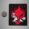 Cyberpunk Samurai Sticker (2) (Vinyl Decal, Car Laptop Window Tumbler Water Bottle) Logo Symbol view 2
