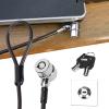 ANGGREK Security Lock for Laptop, 360 Rotating Anti Theft Cable for Laptop Monitor Projector Compatible with Multiple Devices view 4