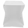 20CM Soft Photography Box, Portable Folding Lighting Softbox with 6 Color Backdrops, 10 Levels Brightness, 40pcs LED Chips for Small Jewelry and Product view 2