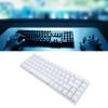 PUSOKEI 68 Key Mechanical Keyboard, RGB Backlight Blue Switch Compact 60% Wired Gaming Keyboard with Ergonomic Design, for PC Laptop Wins OS X (White) view 4