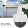 Yosoo Health Gear Fake Security Camera Dummy Surveillance Camera Fake Dome Security Camera with Flashing LED Light Water Proof for Indoor Outdoor Home Protection view 4
