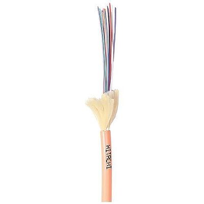60522-6 Indoor Tight Buffered Single-Unit Plenum Cable, Fibers, 50 UM OM3, Blue
