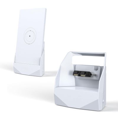 Starlink Mini Router Mount, Gigabit Docking Station for Starlink Router Mini, 1 WAN + 3 LAN Ports Ethernet Hub, Wall-Mount & Adhesive Installation, High-Speed Network Expansion for Home, RV & Office