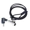 caralin PC Laptop Cable & Security Computer Metal Locks for 6x2.5mm Hole Computer Anti Theft Chain Security view 1