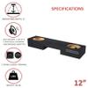12" Dual Sealed JL TW3 sub Box, fits 99-06 & 07 Classic Silverado ext-cab Speaker Box subwoofer Enclosure Stereo car Audio Home Audio view 3