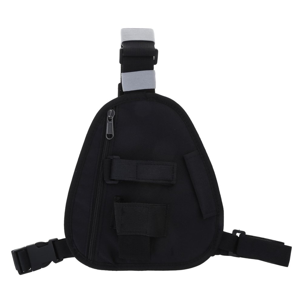 caralin Harness with Adjustable Strap for UV5R UV82 Walkie-Talkie Two Way Radio Shoulder Chest Front Pack Pouch-Holster