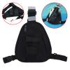 caralin Harness with Adjustable Strap for UV5R UV82 Walkie-Talkie Two Way Radio Shoulder Chest Front Pack Pouch-Holster view 2