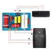 caralin PA-2A 2 Ways Treble+Bass Frequency Divider Crossovers for Home Theater view 2