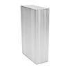 Aluminum Alloy Project Box | 68x145x250mm Sandblasted Silver Enclosure | Die - Cast Case for Electronics/PCB/DIY | Heat Dissipation & EMI Shielding view 2