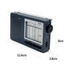 KUYBTU R-9012 Am/Fm/Sw 12 Bands High Sensitivity Shortwave Radio Portable Receiver with An-05 External Antenna Multiband Radio-Only Antenna-U view 3