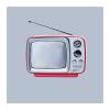 KUYBTU Speaker Radio Retro Tv Recorder Old-Fashioned 80'S Portable Card Mini Speaker-Red-11 view 1