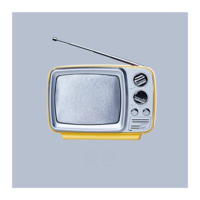 KUYBTU Speaker Radio Retro Tv Recorder Old-Fashioned 80'S Portable Card Mini Speaker-Yellow-11