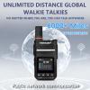 Rapid Unlimited Range PoC Radios TIDRADIO TD-G18,Global 4G LTE PTT Walkie Talkies Nationwide Coverage Across North America(Push-to-Talk) Compatible with TD-M15 for Family Team Management- 3Pack view 2