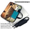 13 Inch Laptop Shoulder Bag Dreaming Of The Pyramids Of Khufu Computer Bags For Business Travel Office Work Bag Briefcase view 3