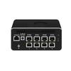 ANDAQI Micro Firewall Appliance, Mini PC, OPNsense, VPN, Router PC, Pentium Gold 8505, RJ51, 8 x 2.5GbE I226-V, 2 x HDMI, DP++, 10G Type-C for Data/DP, 16G RAM, 256G SSD view 3
