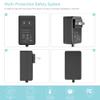 12V AC Adapter Charger Compatible with TruMedic TS-PRO1 truShiatsu Pro Foot TMFTZ1 (F12T) Power Supply Cord Mains PSU view 2