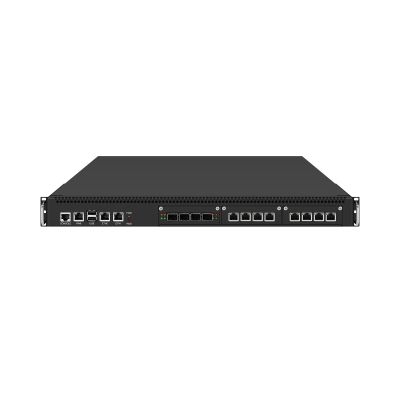 1U Firewall Appliance XEON Server with IPMI, OPNsense, VPN, Dual E5 2697 V4 CPU, RJ66, C612, 2 x 1GbE LAN, 4 x X710 SFP+, 8 x 2.5GbE LAN, 0 RAM, 0 Storage, Barebone No System