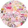 100PCS Pink Meme Stickers for Adults & Women, Pink Funny Waterproof Stickers for Water Bottles Laptop Scrapbooking Computer Cars Hard Hat, DIY Dcor for Bumper Accesory (MEMEpink) view 1