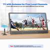 Desobry 18.2" Portable TV with Antenna, 1080P LED TV with HDMI Input/AV Input/USB Port, Small TV for Kitchen, Camping, RV, Bedroom, Patio, Indoor Outdoor Portable T V Built-in Stand view 2