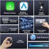 2-in-1 Wireless CarPlay Adapter for Bolt EUV 2022-2023, Car Connection Plug and Play Stable Connection 5.8GHz No Latency Wired to Wireless view 3