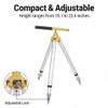 Aluminum Alloy Total Station Tripod Stand, Adjustable 46 to 60cm, Lightweight and Durable - Stable Three Legged Design, Ideal for Surveying and Construction Use view 2