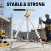 Aluminum Alloy Total Station Tripod Stand, Adjustable 46 to 60cm, Lightweight and Durable - Stable Three Legged Design, Ideal for Surveying and Construction Use view 4