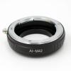 Ai-M42 Macro Adapter Metal for Nikon F Mount Auot Ai D Lens to M42 Screw Pentax Mamiya Black Excellent view 2