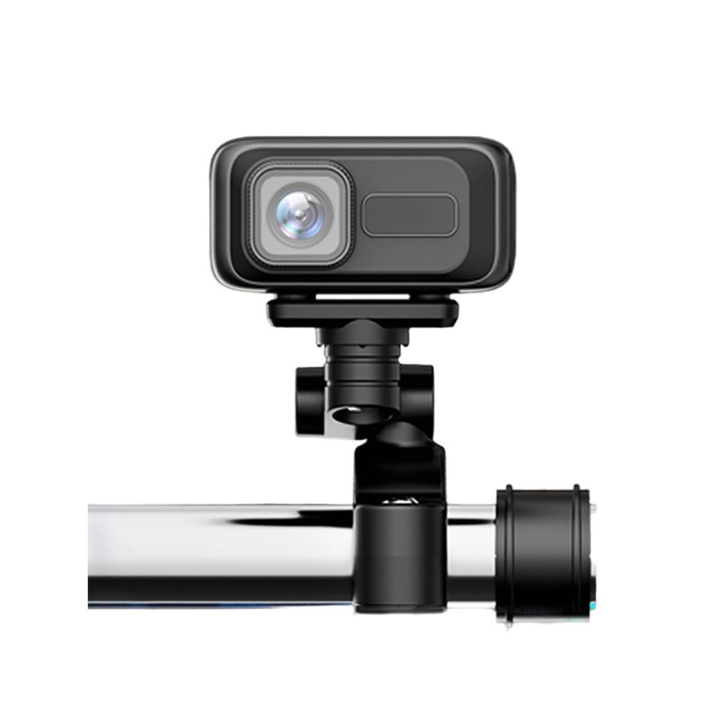 Motorcycle Dash Cam for Honda Monkey 125, 140 Wide-Angle Lens Driving Recorder with HD Night Vision, USB Powered Motorcycle Camera, 32GB Memory, WiFi Connectivity,Crossbar Style