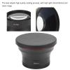 58mm 0.43X Wide Angle Lens with Macro, Optical Glass Camera Lens for Landscape and Portrait Photography - High Light Transmittance, Durable Aluminum Alloy, Compatible 58mm Lenses view 4
