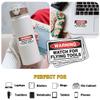 3Pcs Mechanic Sticker Funny Hard Hat Sticker Electrician Construction Worker Welding Welder Helmet Stickers Diesel Mechanics Gift for Blue Collar Men Car Decal for Bottle Toolbox Window (M36, 3") view 3