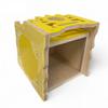 Radio Box for for 1,2,3,4,5,6,7,8, & 9 Equalizer and 1 Radio- Acrylic (Yellow, 5EQ) view 1