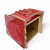 Radio Box for for 1,2,3,4,5,6,7,8, & 9 Equalizer and 1 Radio- Acrylic (Pink, 4EQ) view 1