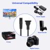 XMHEIRD 2 Prong AC Charger Cord for JBL PartyBox 310 320 120 110 100 200 300 710 1000, On-The-Go view 3
