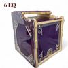 Radio Box for for 1,2,3,4,5,6,7,8, & 9 Equalizer and 1 Radio- Acrylic (Purple, 6EQ) view 2