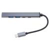 caralin 5 in 1 Type C HUBs with PD60W Charging,2xUSB2.0 USB3.0 USB C 10Gbps for Laptops, Desktops, and Mobile Devices view 1