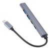 caralin 5 in 1 Type C HUBs with PD60W Charging,2xUSB2.0 USB3.0 USB C 10Gbps for Laptops, Desktops, and Mobile Devices view 3