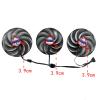 100mm DC 12V 0.42A 8Pin CF1015U12D GPU Fan for Colorful RTX5070 5070ti iGame Advanced Graphics Card Cooling Fans (Fan-B) view 4