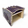 Radio Box for for 1,2,3,4,5,6,7,8, & 9 Equalizer and 1 Radio- Acrylic (Purple, 2EQ) view 1