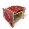Radio Box for for 1,2,3,4,5,6,7,8, & 9 Equalizer and 1 Radio- Acrylic (RED, 3EQ) view 1