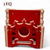 Radio Box for for 1,2,3,4,5,6,7,8, & 9 Equalizer and 1 Radio- Acrylic (RED, 3EQ) view 3