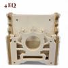 Radio Box for for 1,2,3,4,5,6,7,8, & 9 Equalizer and 1 Radio- Acrylic (White, 4EQ) view 3