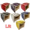 Radio Box for for 1,2,3,4,5,6,7,8, & 9 Equalizer and 1 Radio- Acrylic (RED, 2EQ) view 1