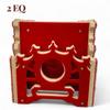 Radio Box for for 1,2,3,4,5,6,7,8, & 9 Equalizer and 1 Radio- Acrylic (RED, 2EQ) view 3