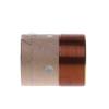 caralin Bass Voice Coil 25.5MM Bass Woofer Voice Coil Copper Wire Two-Layer White Aluminum Repair Part 2PCS view 4