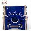 Radio Box for for 1,2,3,4,5,6,7,8, & 9 Equalizer and 1 Radio- Acrylic (Blue, 4EQ) view 3