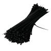 100pcs Plastic Anchor Cable Tie With Self-locking Nylon Buckle To Fix The Tie Wire In Black White Color Cable Management(Black,5X450mm) view 1