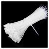 100pcs Plastic Anchor Cable Tie With Self-locking Nylon Buckle To Fix The Tie Wire In Black White Color Cable Management(Black,5X450mm) view 4
